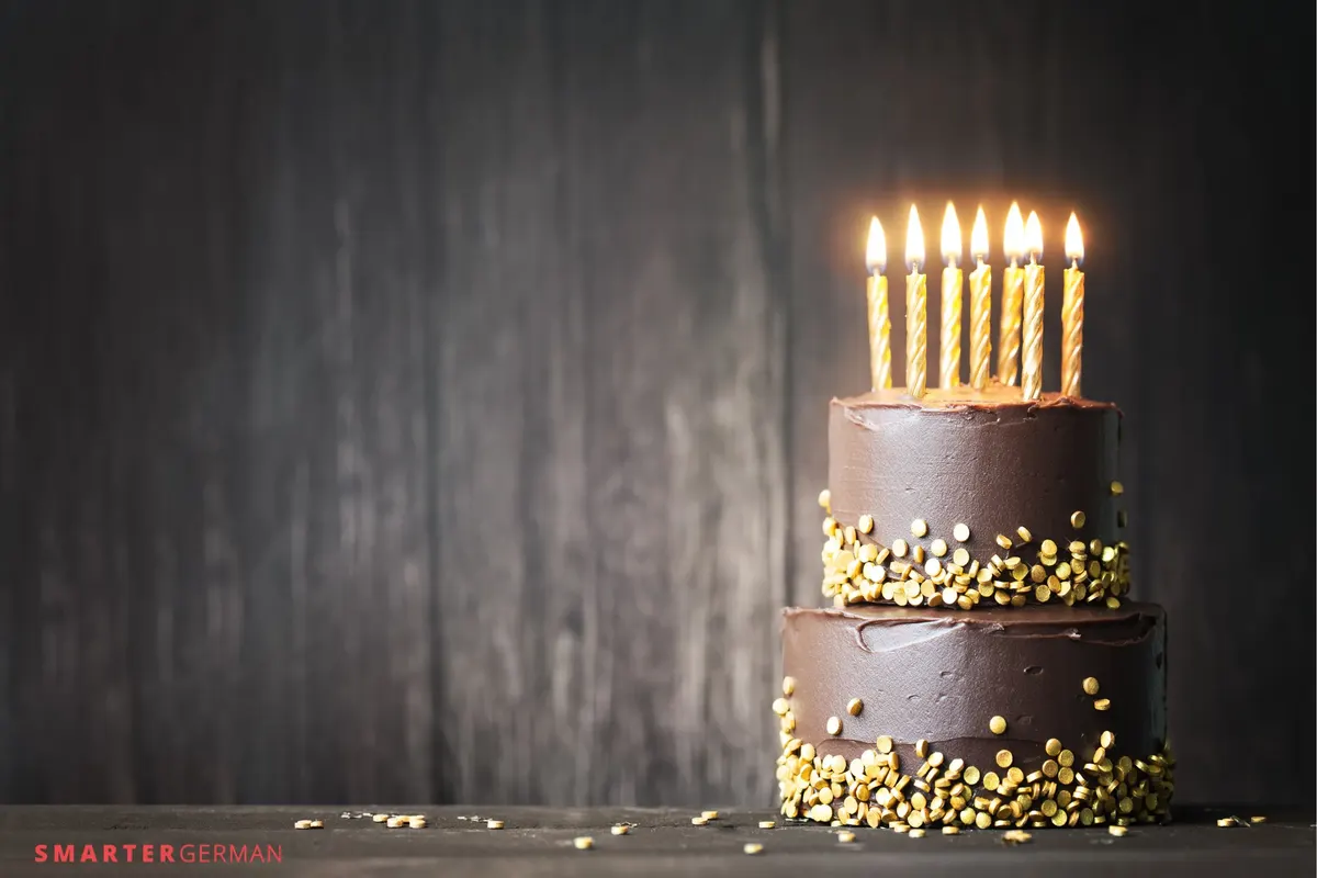 Happy birthday in German & German customs and traditions